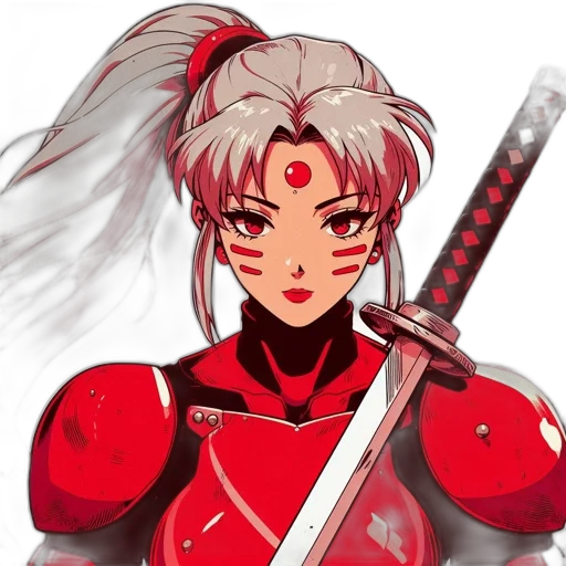 sword, weapon, staff, anime transparent PNG cut-out