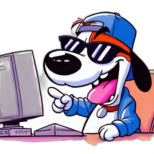 staff, animal, cartoon, pixel art transparent PNG cut-out