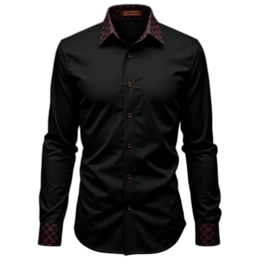 jacket, 3d render, photorealistic, dark transparent PNG cut-out