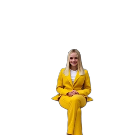 dress, jacket, staff, robot transparent PNG cut-out