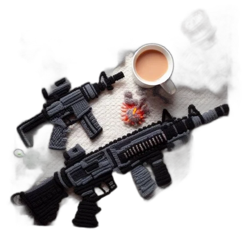 weapon, staff, food, 3d render transparent PNG cut-out