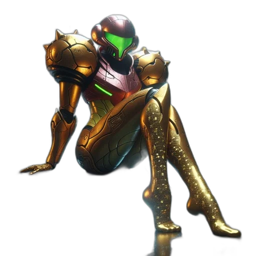 robot, weapon, creature, staff transparent PNG cut-out