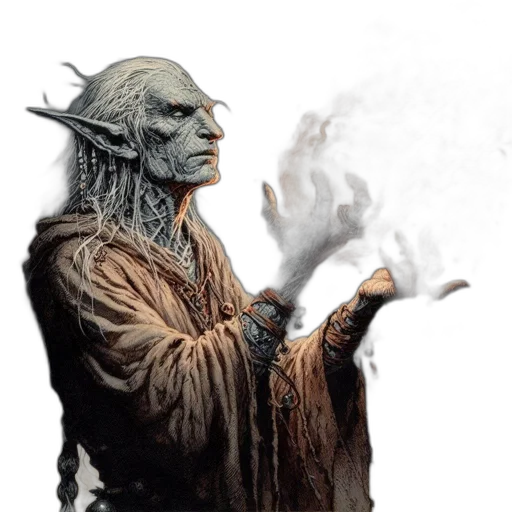 staff, dragon, mask, creature transparent PNG cut-out