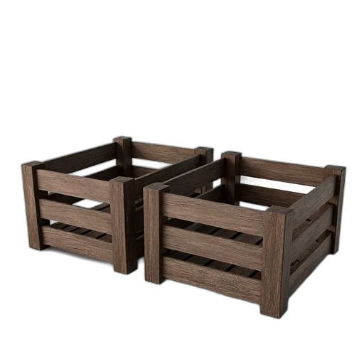 furniture, crown, 3d render, two transparent PNG cut-out