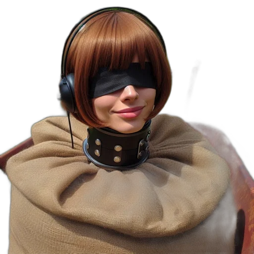 mask, jacket, staff, face transparent PNG cut-out