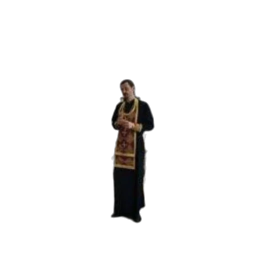 staff, dress, jacket, pixel art transparent PNG cut-out