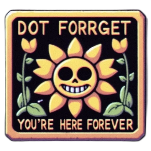 flower, robot, illustration, presents transparent PNG cut-out