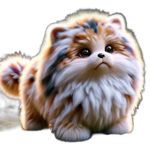 animal, creature, staff, hair transparent PNG cut-out