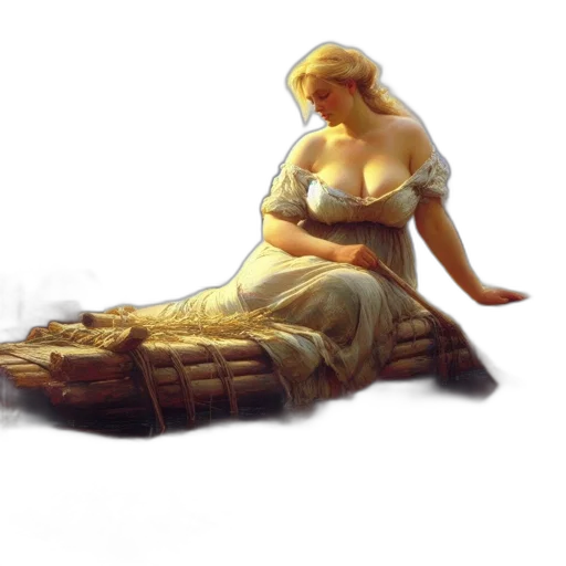 dress, crown, shoes, sword transparent PNG cut-out