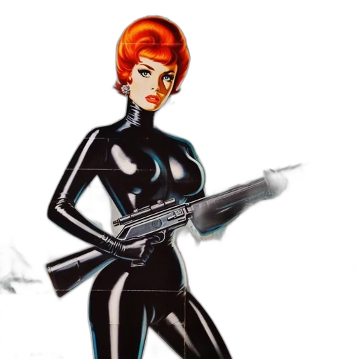 weapon, jacket, staff, concept art transparent PNG cut-out