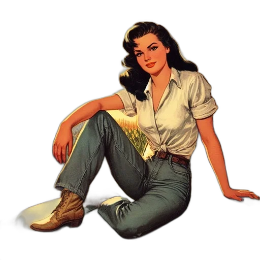 jewelry, staff, shoes, comic book art transparent PNG cut-out