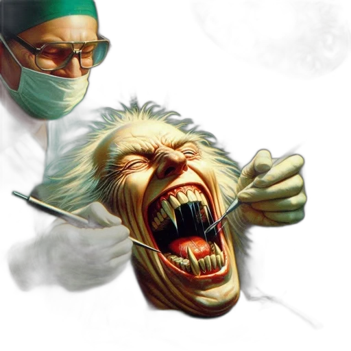 mask, staff, face, creature transparent PNG cut-out