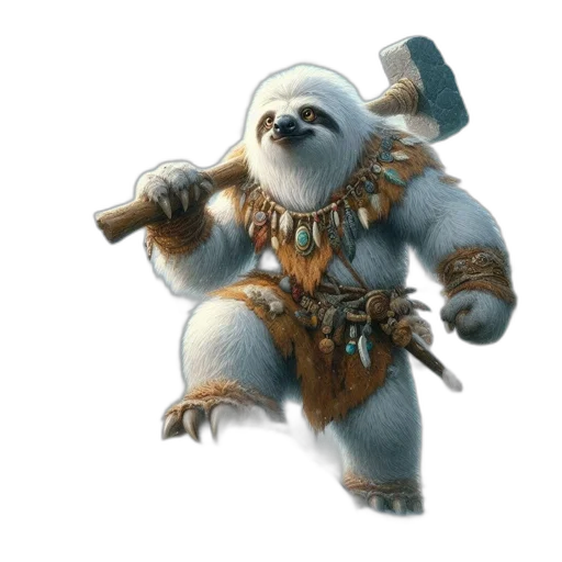staff, animal, creature, concept art transparent PNG cut-out