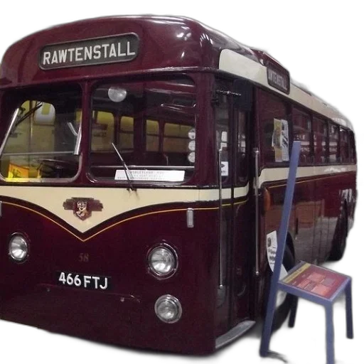 maroon, bus, number, 466 transparent PNG cut-out
