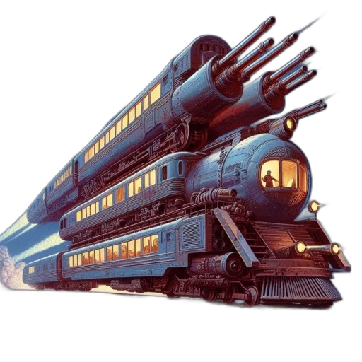 weapon, sword, car, robot transparent PNG cut-out