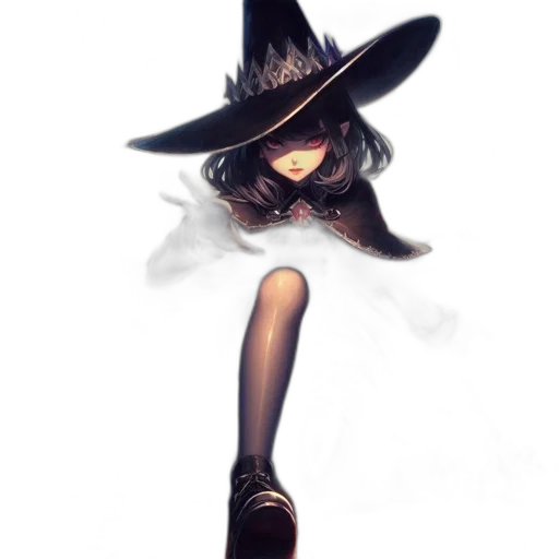 hat, staff, dress, mask transparent PNG cut-out