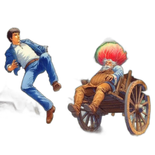 car, robot, jacket, concept art transparent PNG cut-out