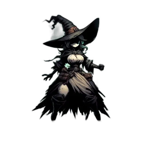 hat, staff, creature, mask transparent PNG cut-out