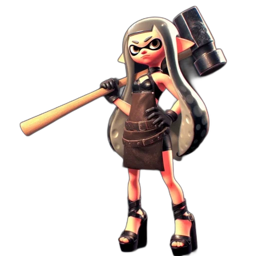 weapon, staff, dress, animal transparent PNG cut-out