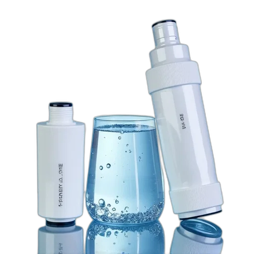 bottle, 3d render, photorealistic, blue transparent PNG cut-out