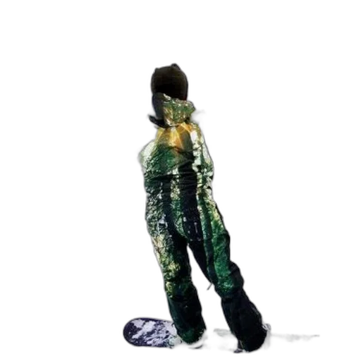 dress, jacket, staff, robot transparent PNG cut-out