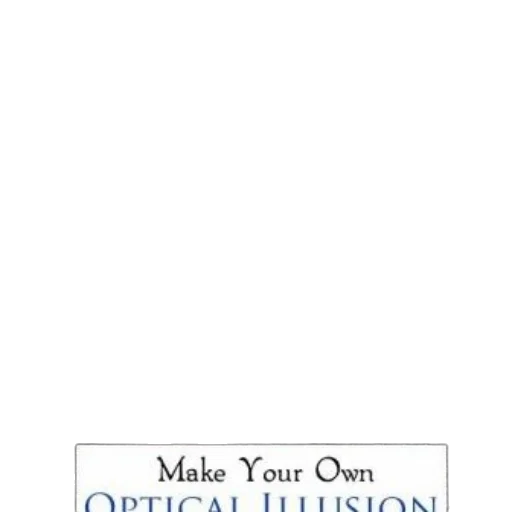 make, own, optical, illusion transparent PNG cut-out