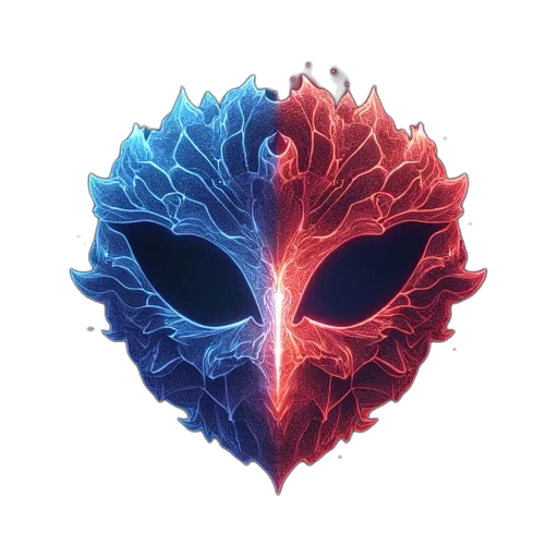 mask, face, concept art, fantasy art transparent PNG cut-out