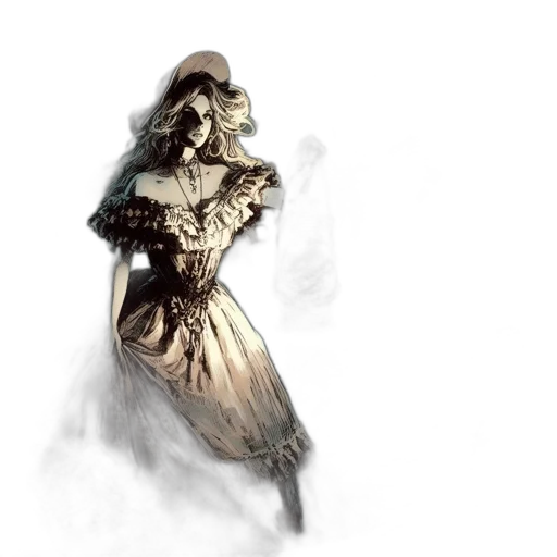 sword, dress, weapon, mask transparent PNG cut-out