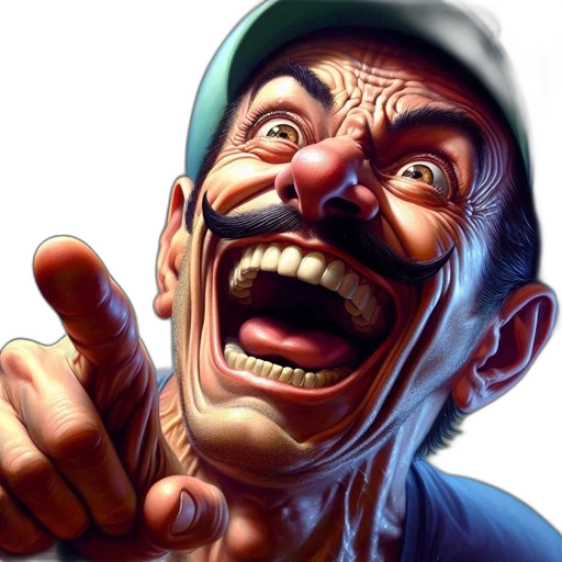 face, mask, staff, creature transparent PNG cut-out