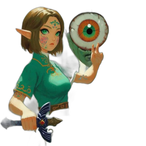 staff, weapon, sword, mask transparent PNG cut-out