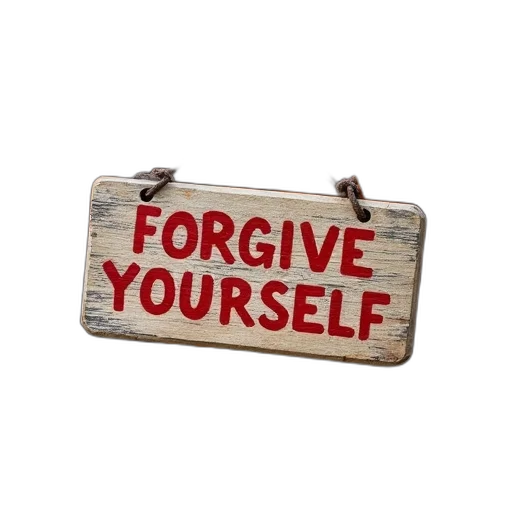 wooden, sign, words, forgive transparent PNG cut-out