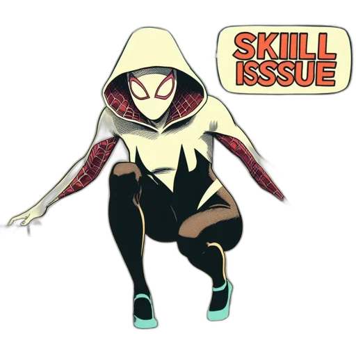 jacket, mask, comic book art, concept art transparent PNG cut-out