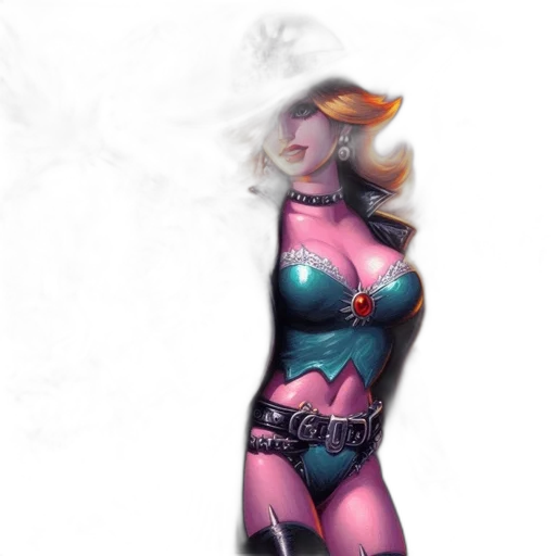 dress, robot, mask, concept art transparent PNG cut-out