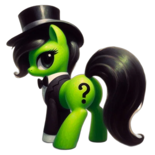 hat, staff, hair, 3d render transparent PNG cut-out