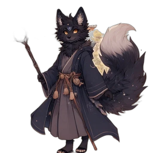 staff, weapon, animal, jacket transparent PNG cut-out