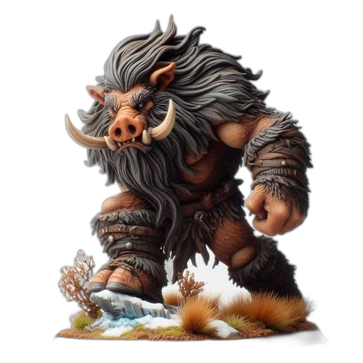 creature, fantasy art, concept art, detailed transparent PNG cut-out