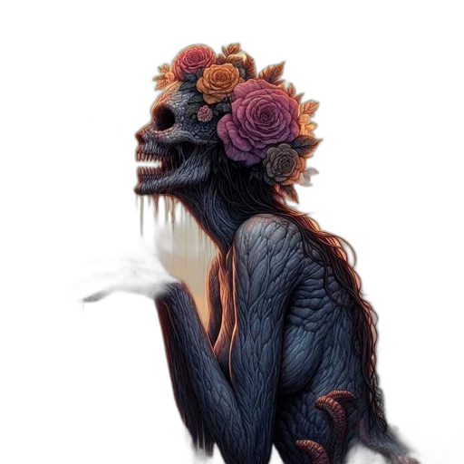creature, crown, mask, dragon transparent PNG cut-out