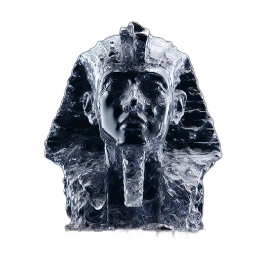 face, mask, crown, hair transparent PNG cut-out