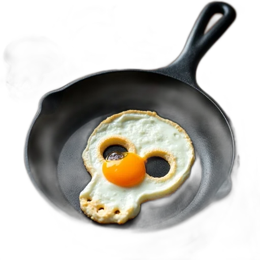 food, mask, 3d render, photorealistic transparent PNG cut-out