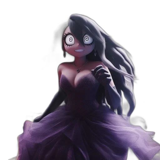dress, mask, creature, concept art transparent PNG cut-out