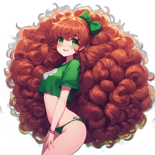 hair, dress, crown, pixel art transparent PNG cut-out