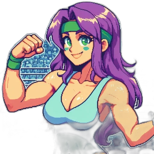 robot, weapon, jewelry, pixel art transparent PNG cut-out
