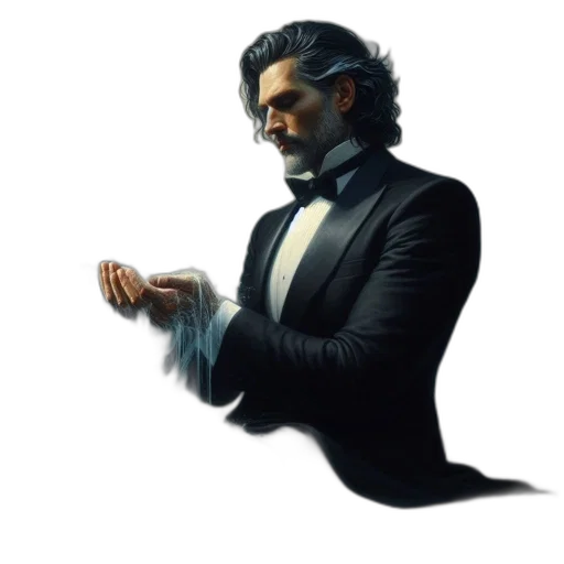 staff, face, concept art, pixel art transparent PNG cut-out