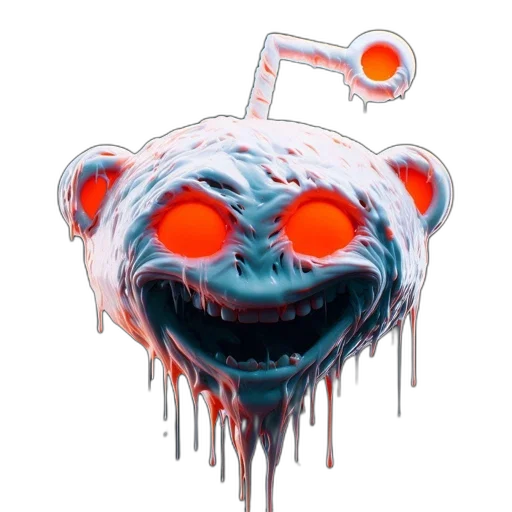 mask, creature, face, robot transparent PNG cut-out