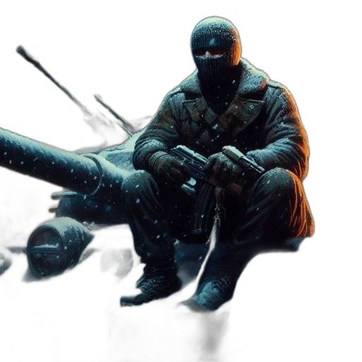 weapon, sword, staff, jacket transparent PNG cut-out