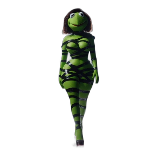 dress, creature, animal, robot transparent PNG cut-out
