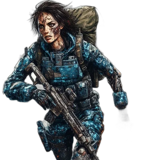 weapon, concept art, comic book art, pixel art transparent PNG cut-out