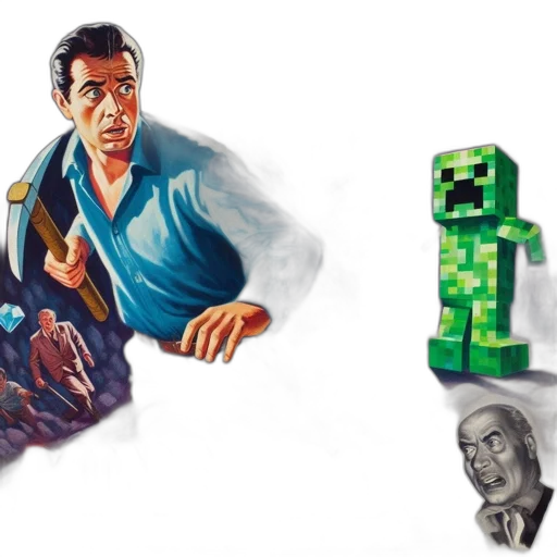 concept art, comic book art, pixel art, 3d render transparent PNG cut-out