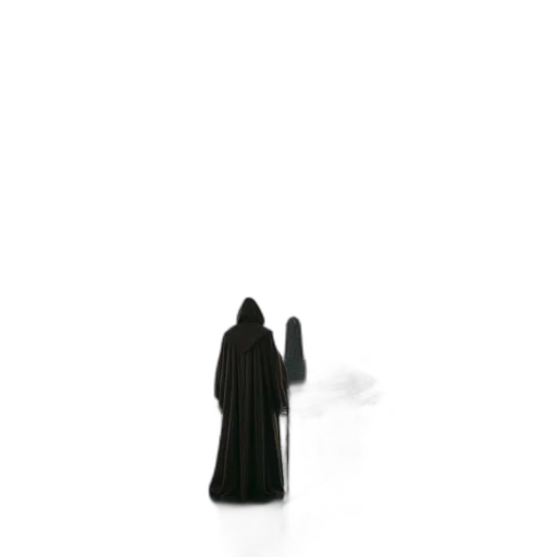 dress, staff, jacket, umbrella transparent PNG cut-out