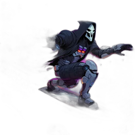 mask, weapon, creature, robot transparent PNG cut-out